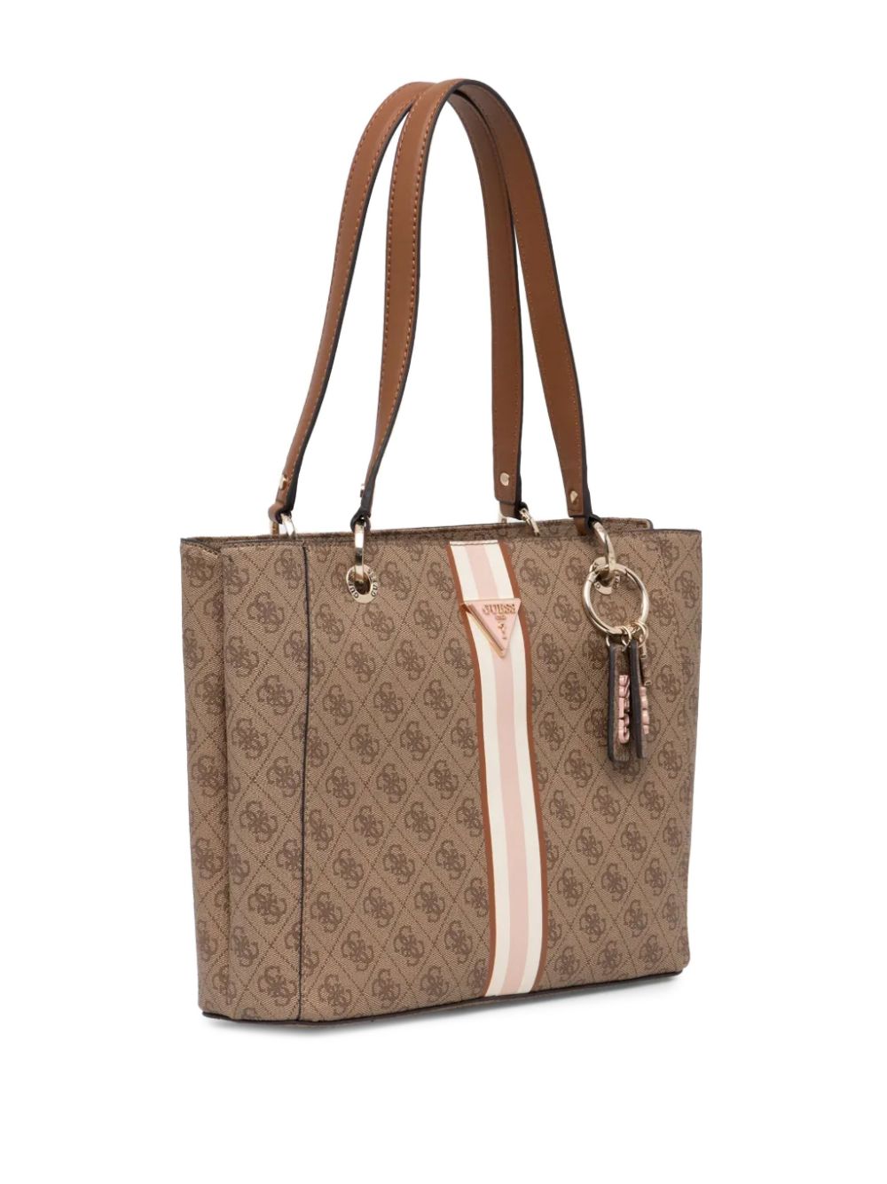 GUESS USA Noelle 4G schoudertas - Beige