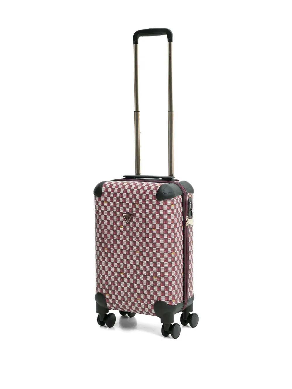 Guess Usa Small Wilder Trolley Bag In Red