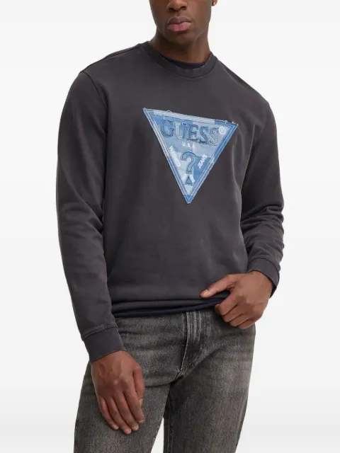 GUESS USA sudadera con logo triangular