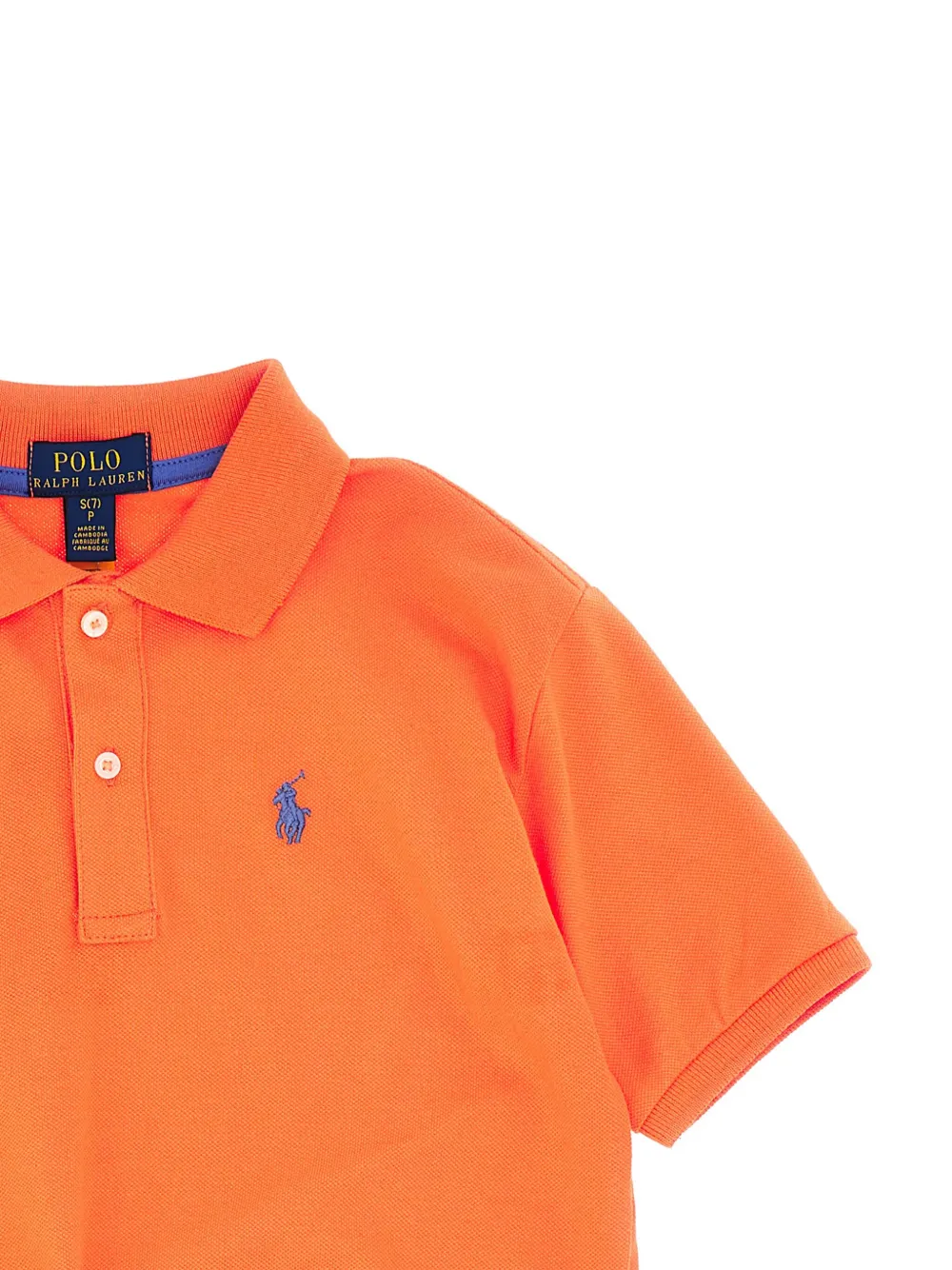 POLO RALPH LAUREN KIDS Poloshirt met print Oranje