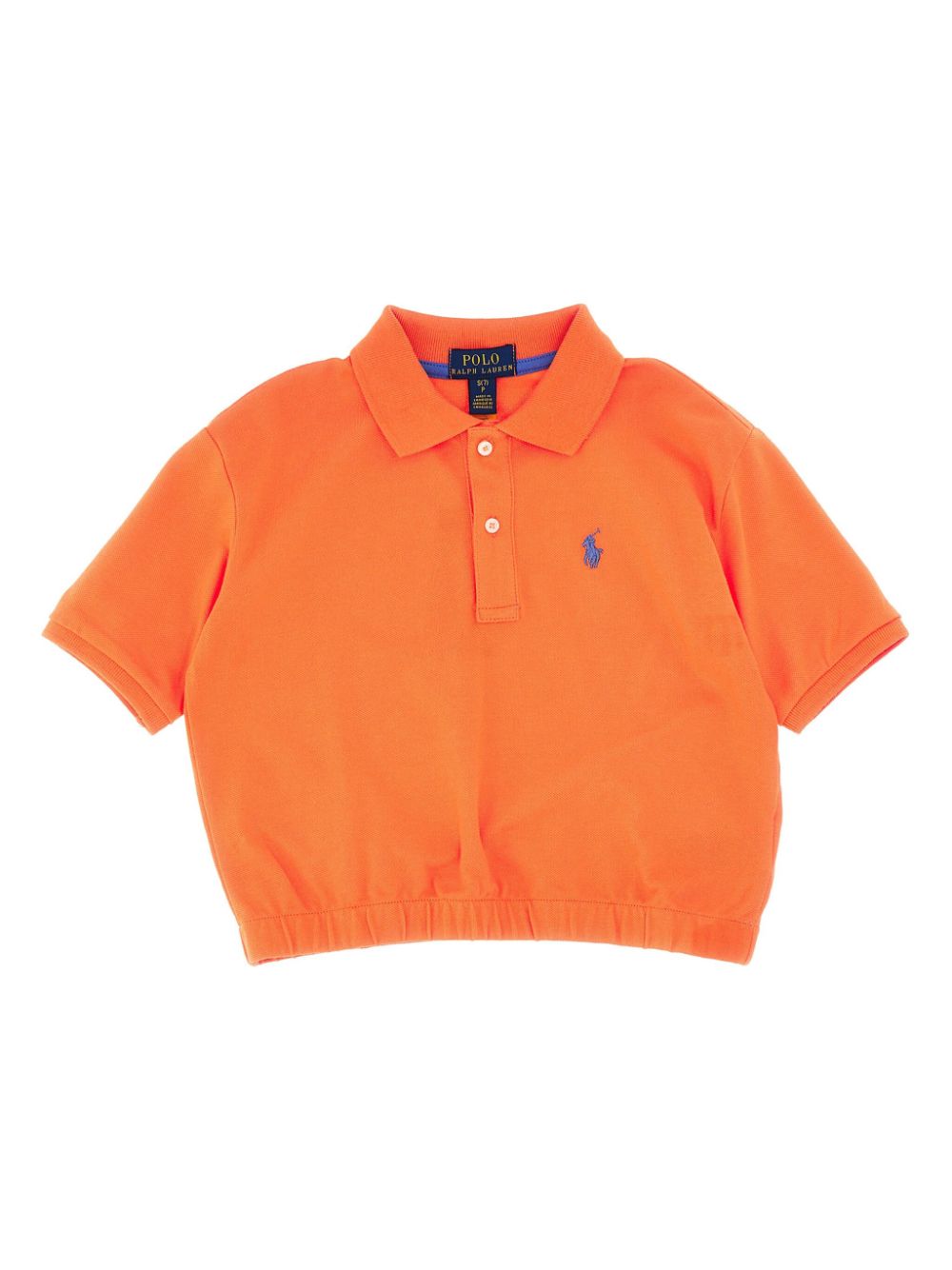 POLO RALPH LAUREN KIDS Poloshirt met print Oranje