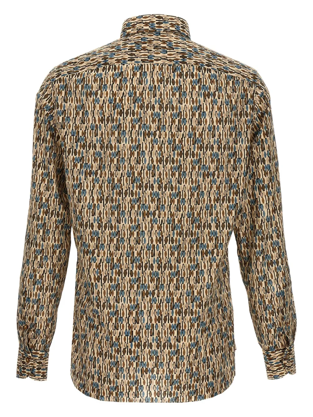 BORRIELLO NAPOLI printed shirt - Beige