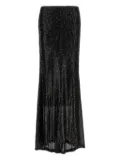 LE TWINS sequin-embellishment maxi skirt - Black