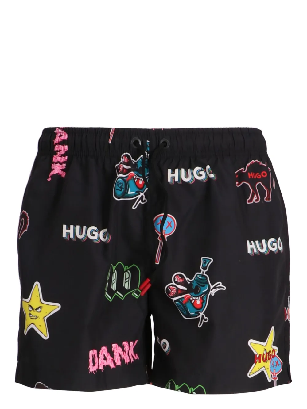 HUGO LULU swim shorts - Zwart