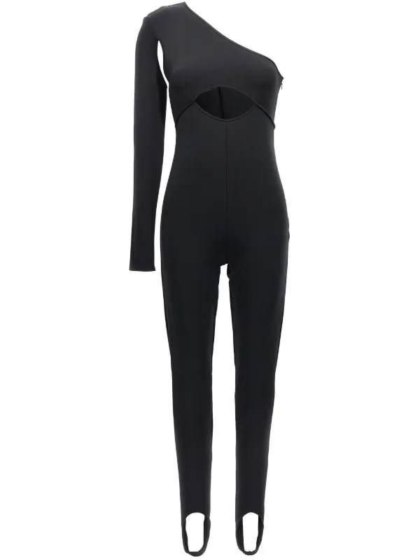 David Koma Scuba Bodysuit in Black