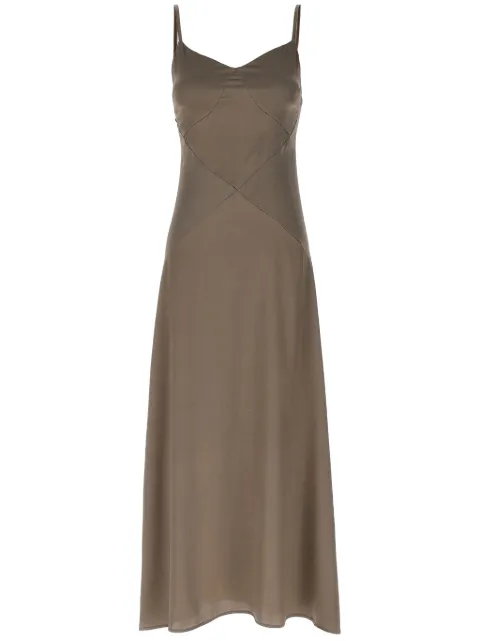 LE TWINS Flora midi dress