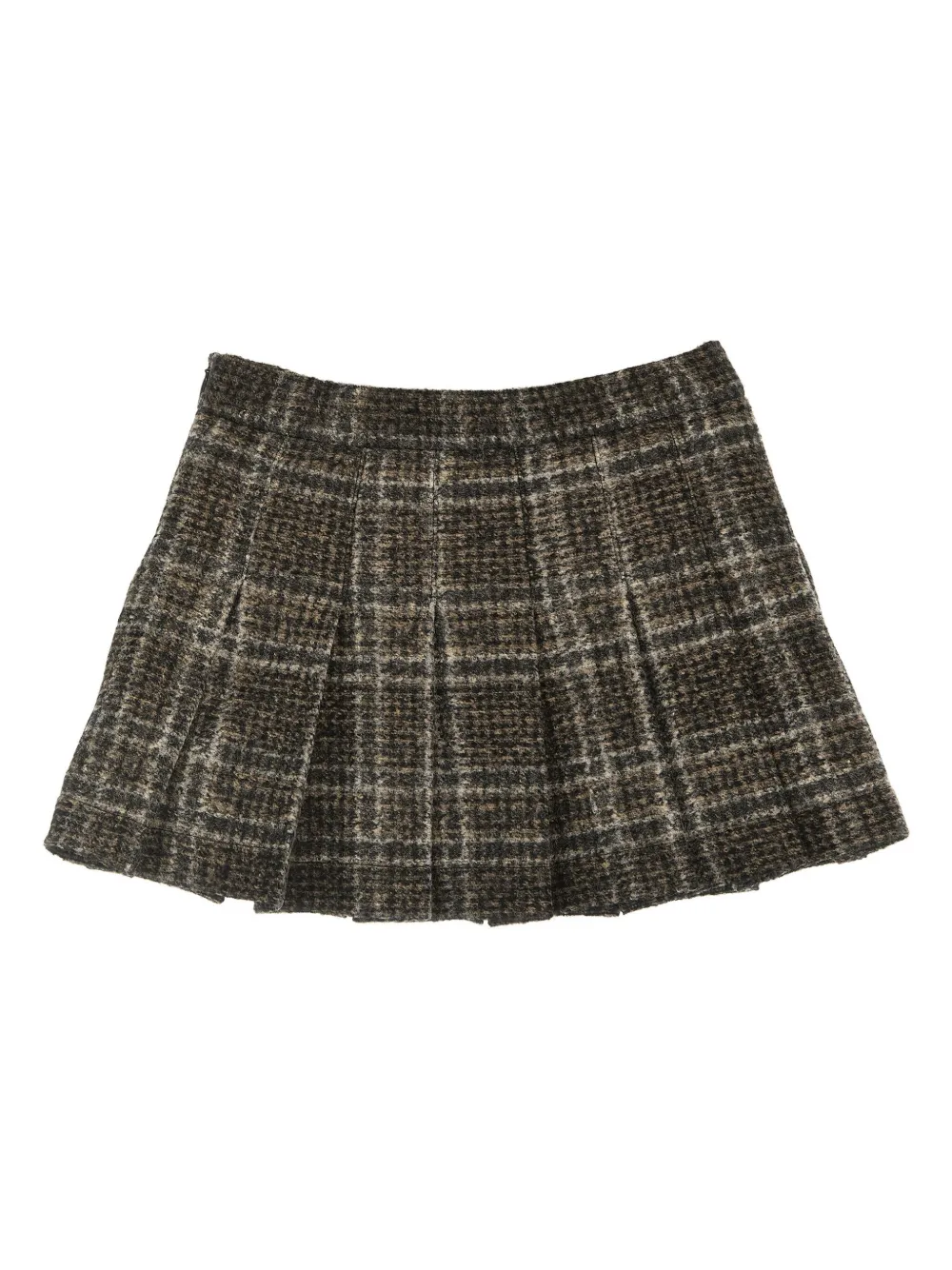 DOUUOD CHECKED SKIRT