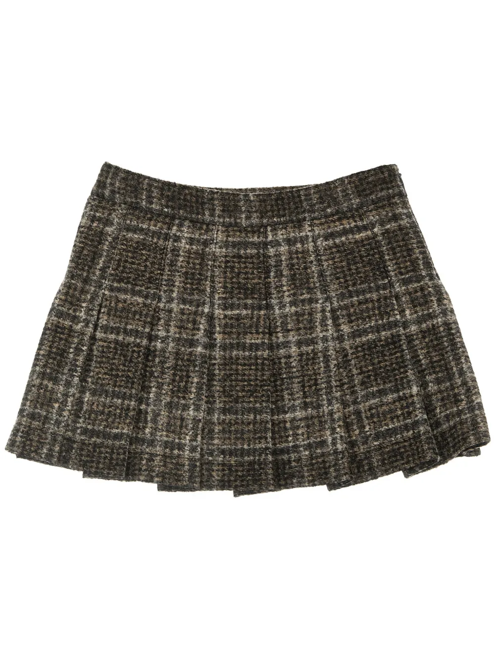 DOUUOD CHECKED SKIRT