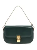 A.P.C. Grace Chaine clutch bag - Green
