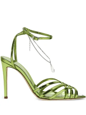 サンダル・ミュール NICOLO BERETTA SS23 'Heidi' sandals (NBE3004 003) Sandals with jewel panther head in Black for Women | Roberto