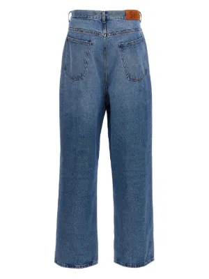 パンツ 24SS sefr STRAIGHT CUT JEANS STRAIGHT CUT JEANS (BLK)