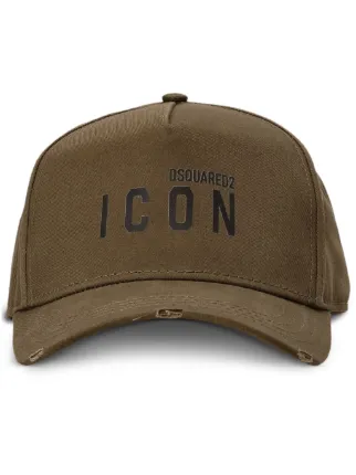 DSQUARED2 Icon Cap Brown FARFETCH IN