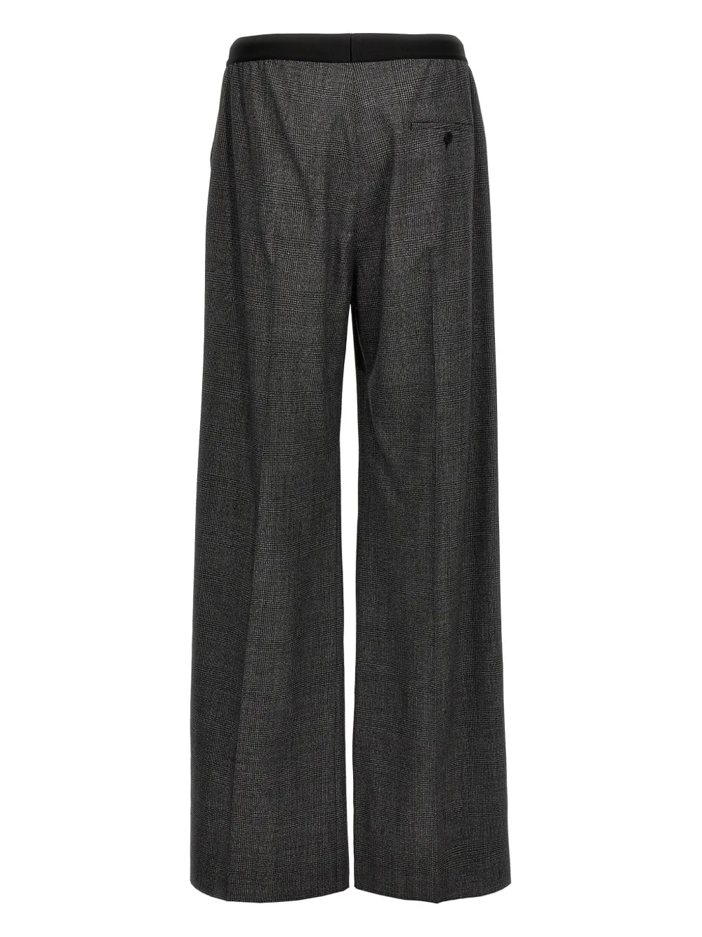 Balenciaga Broek met Prince of Wales ruit - Grijs