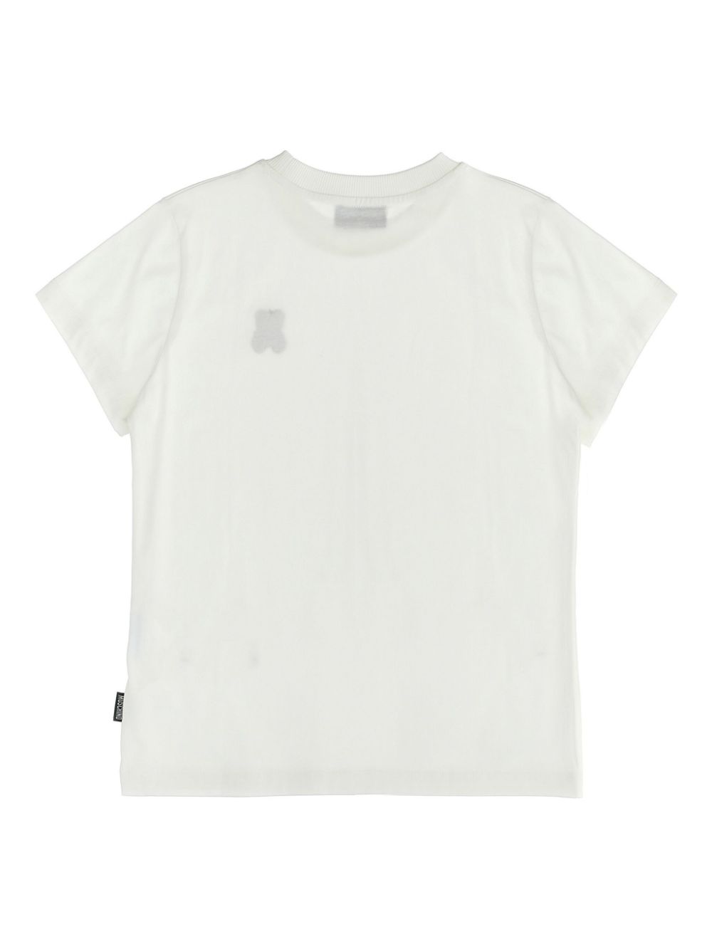 Moschino Kids T-shirt met applicatie - Wit