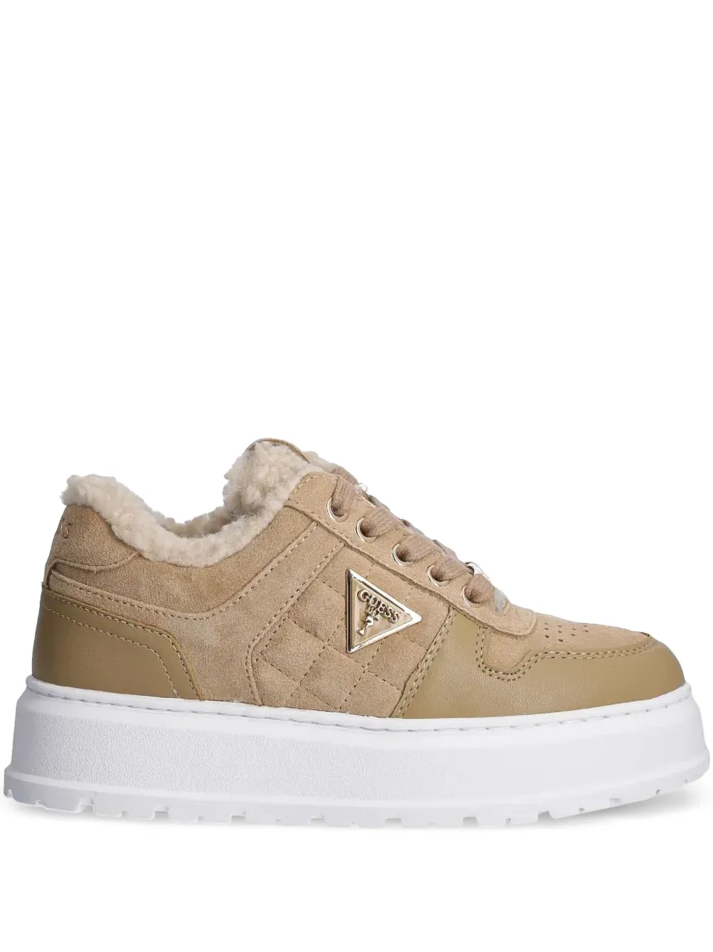 GUESS USA platform sneakers Brown