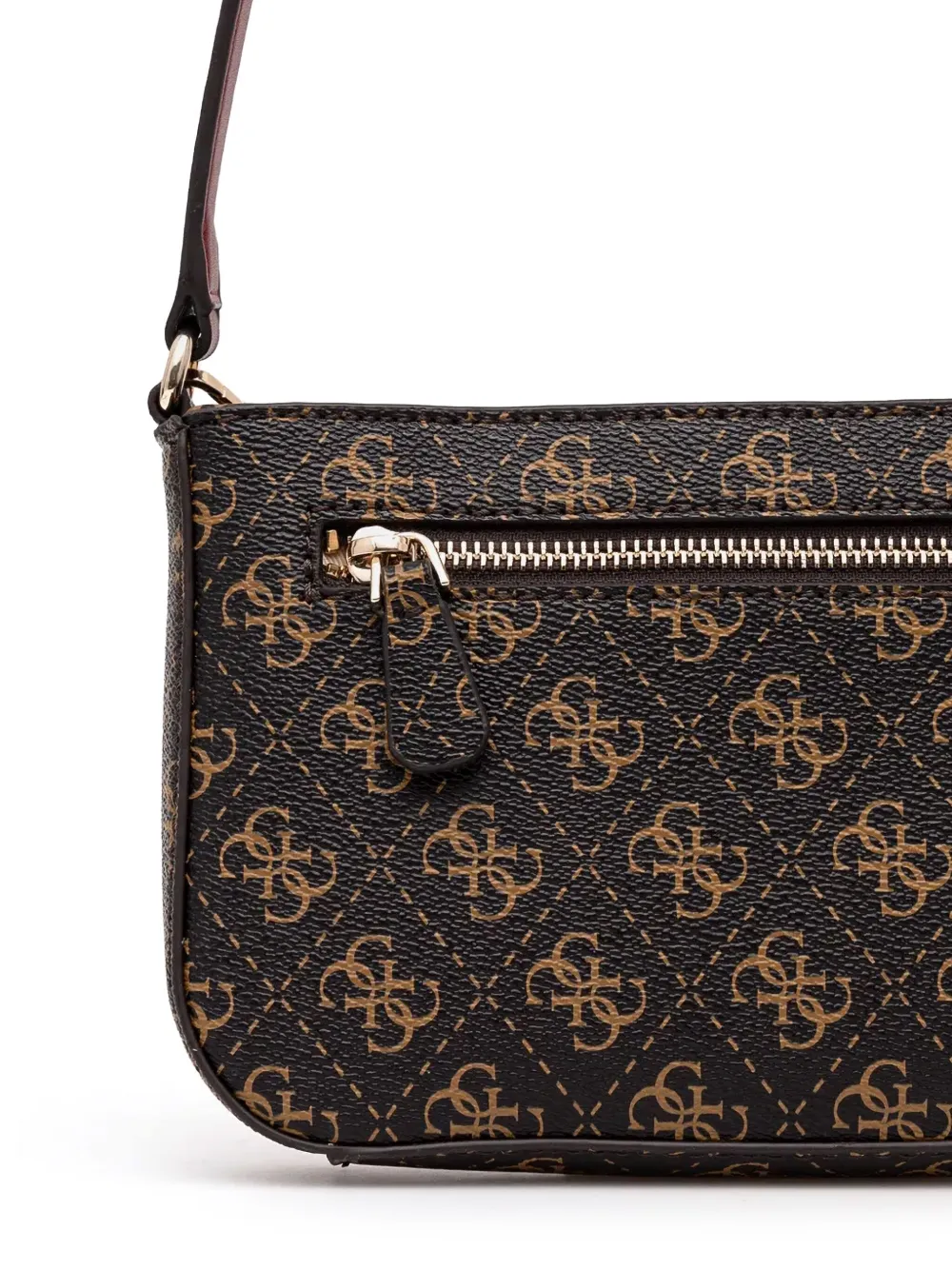 GUESS USA Noelle 4G schoudertas Zwart