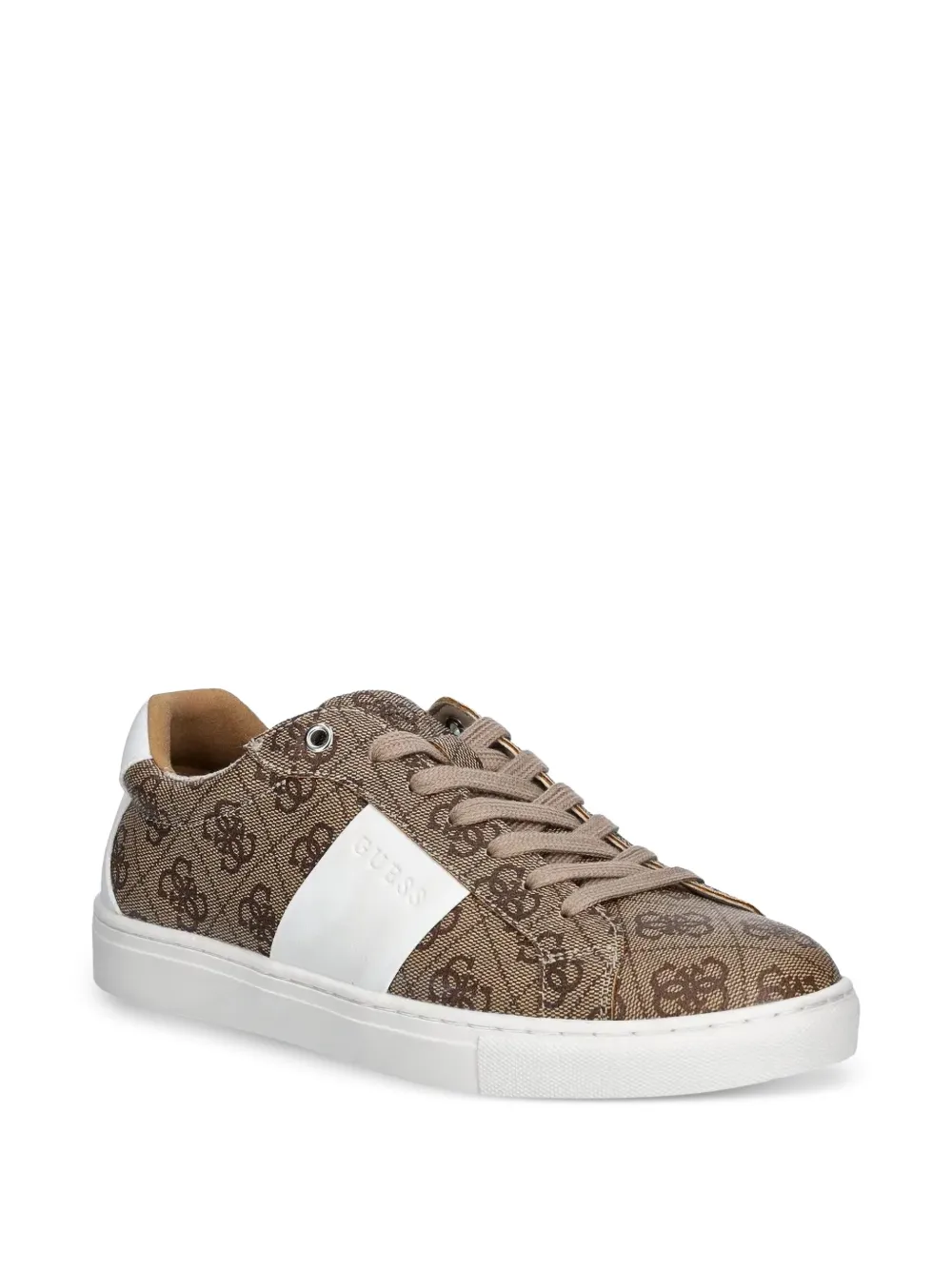 GUESS USA logo sneakers Brown