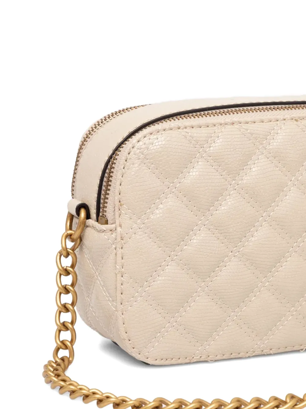 GUESS USA Giully kleine crossbodytas Beige