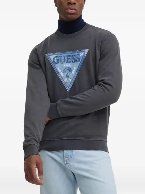 GUESS USA triangle logo sweatshirt