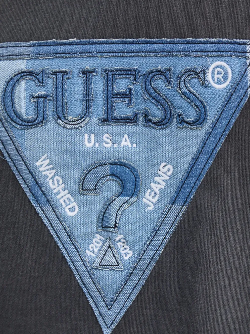 GUESS USA Sweater met logo Grijs