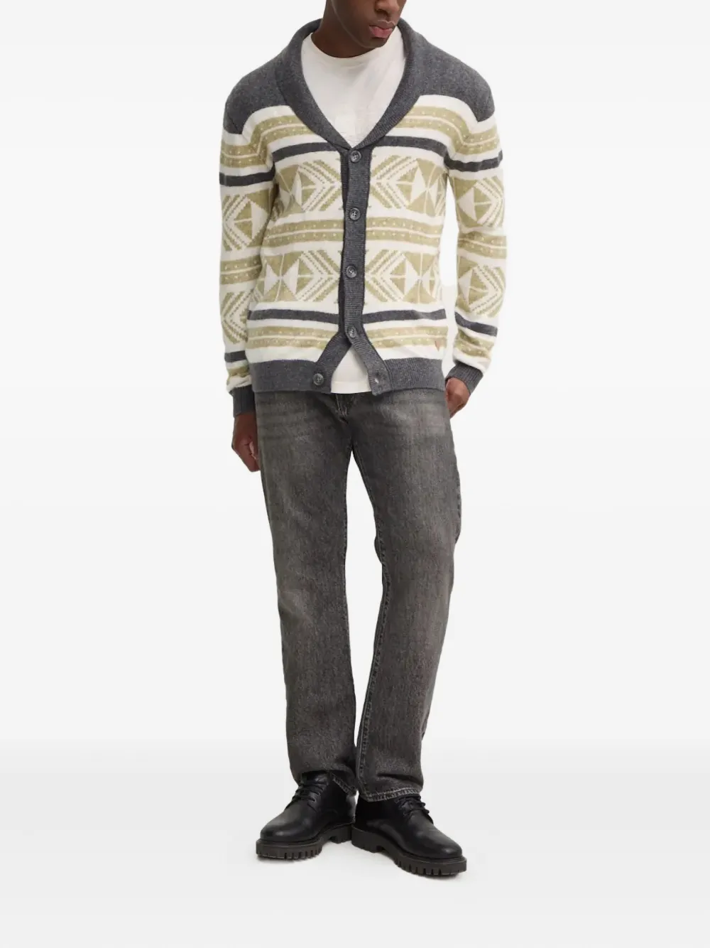 GUESS USA patterned button cardigan | Cardigans | Image 2