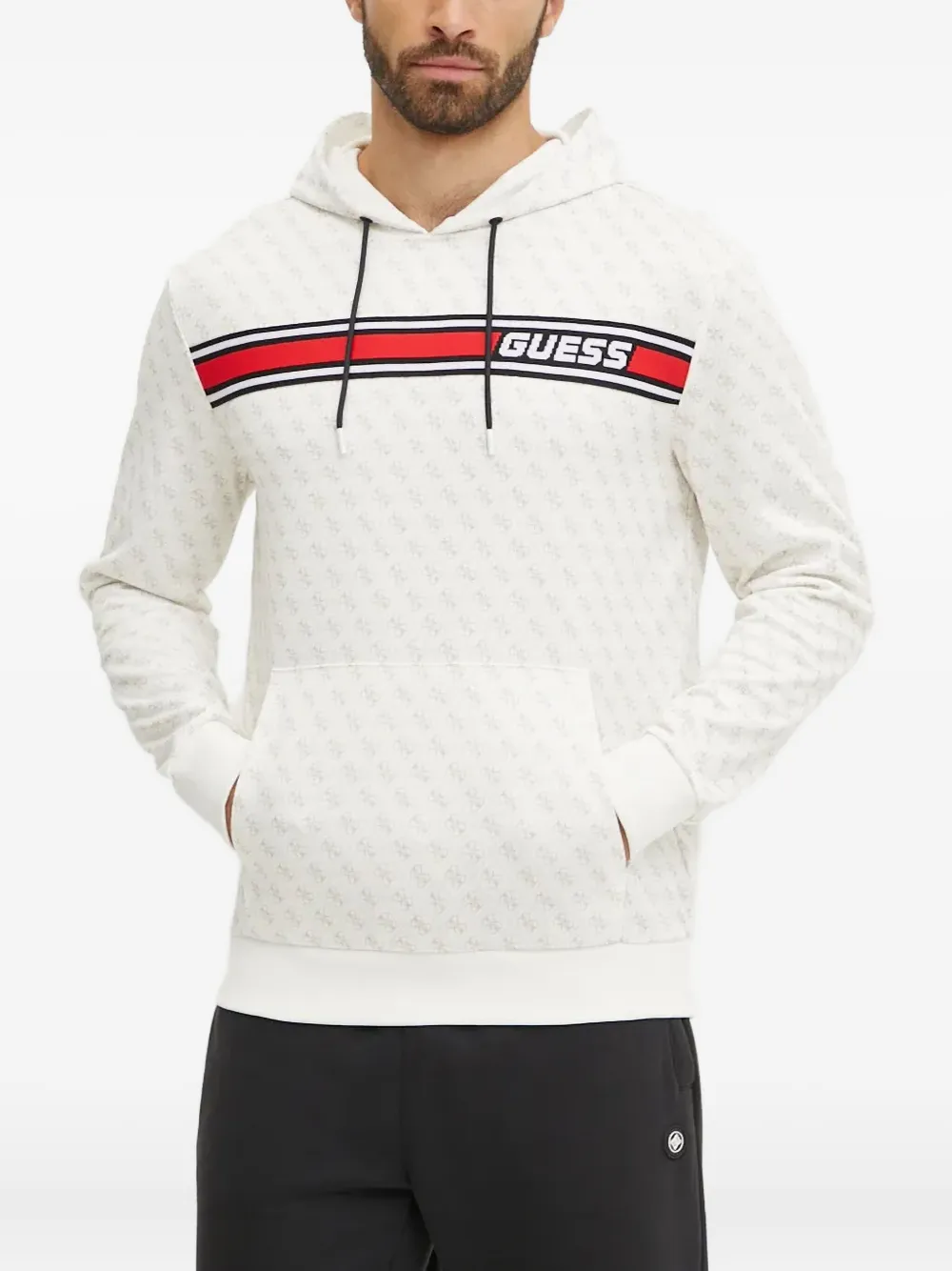 GUESS USA hoodie con logo | blanco | Image 1