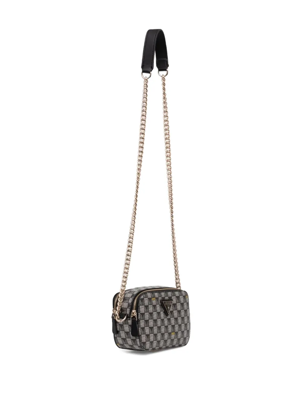 GUESS USA Crossbodytas met logoplakkaat Zwart