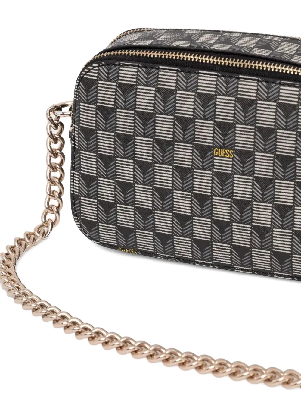 GUESS USA Crossbodytas met logoplakkaat Zwart