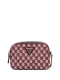 GUESS USA logo-plaque cross body bag - Red