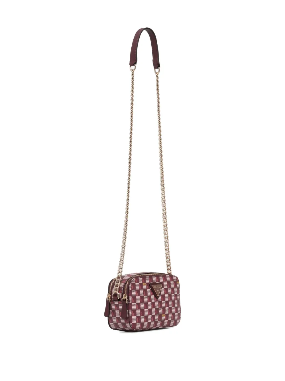 GUESS USA Crossbodytas met logoplakkaat Rood
