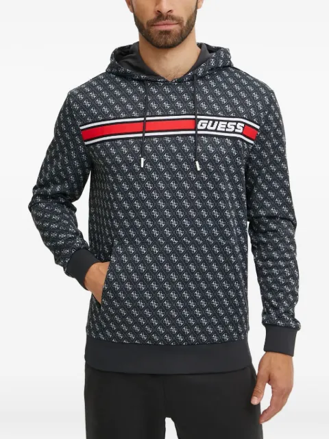 GUESS USA patterned hoodie