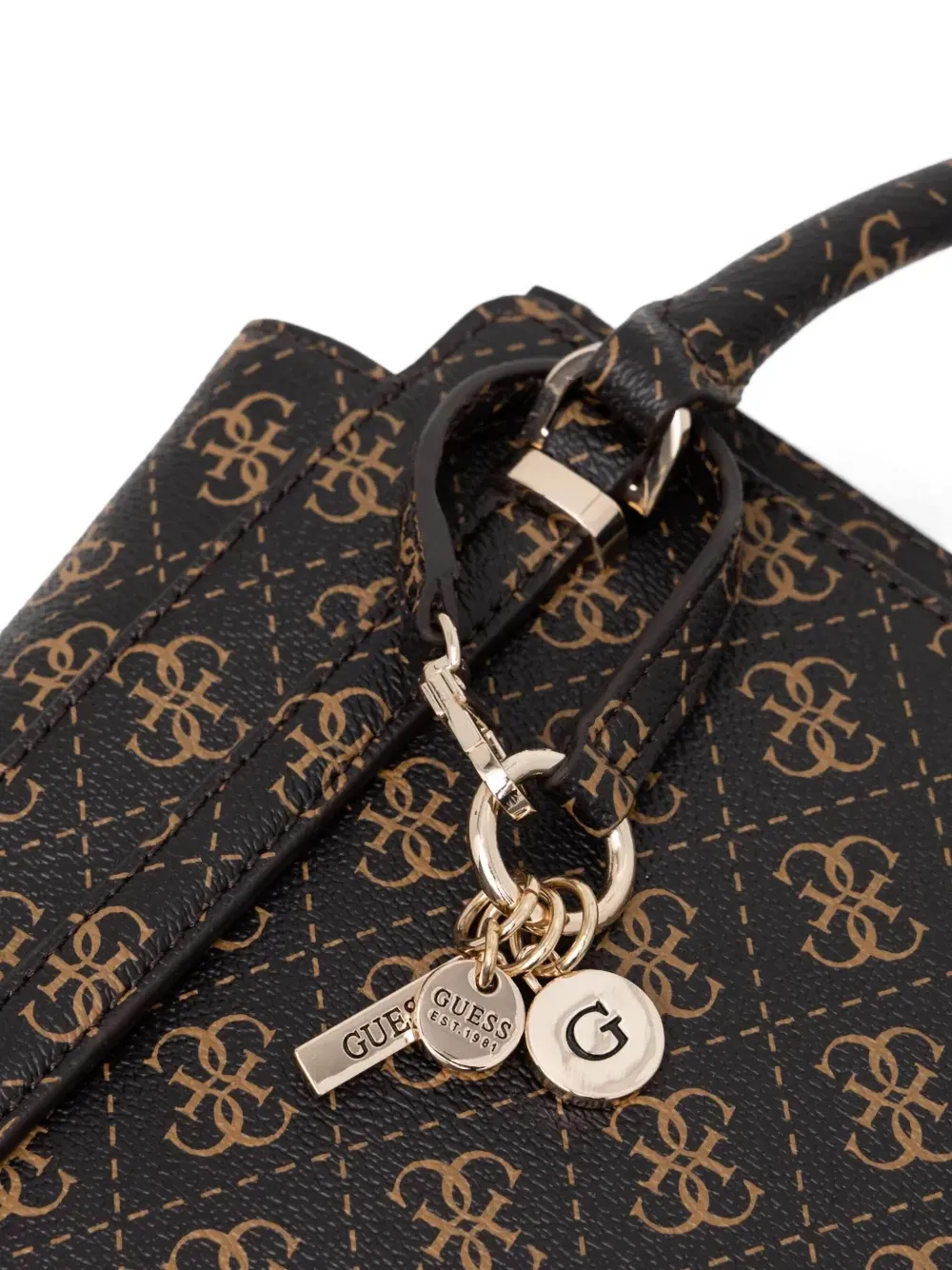 GUESS USA Noelle crossbodytas Bruin