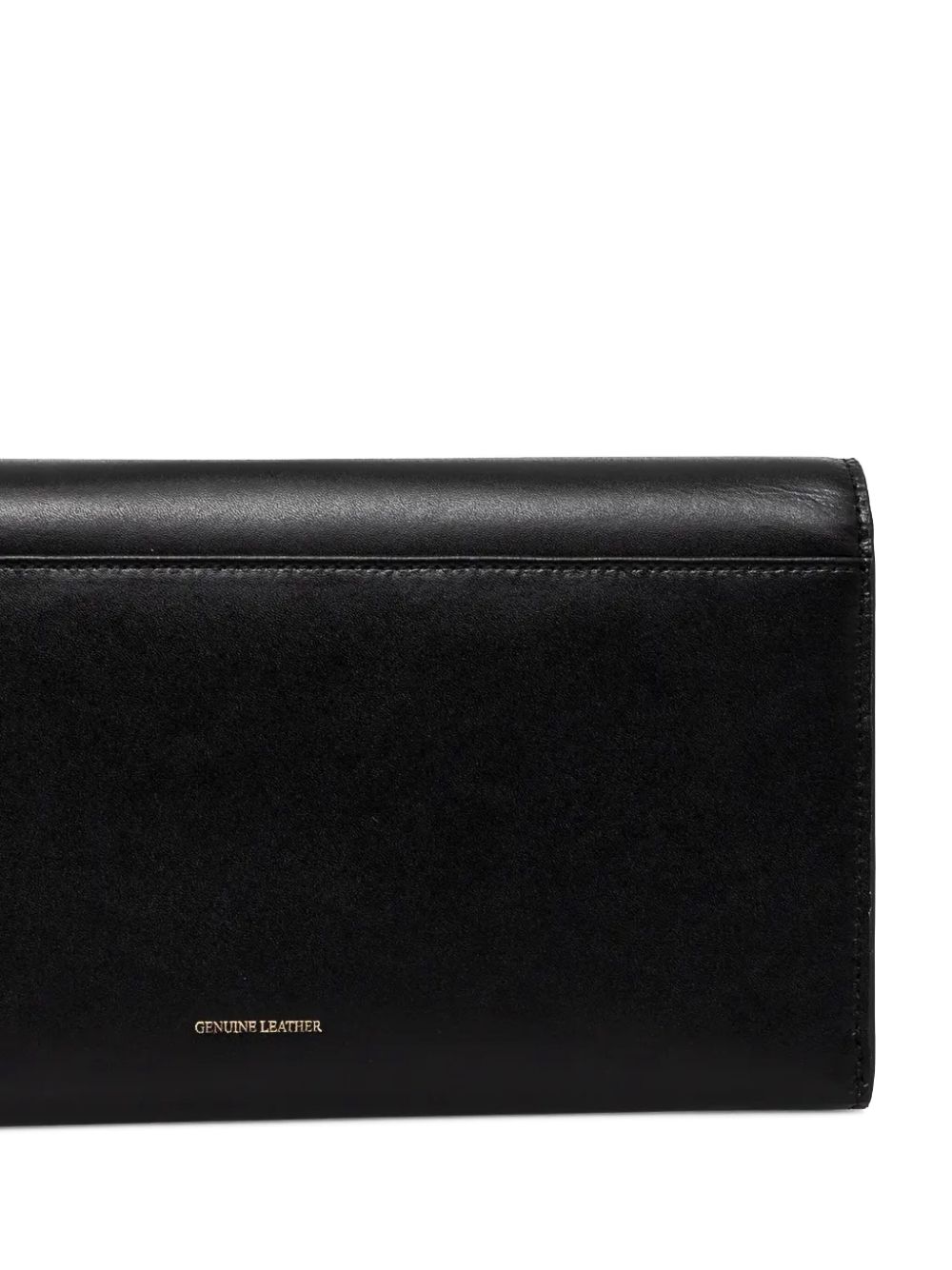 GUESS USA leather document wallet - Zwart