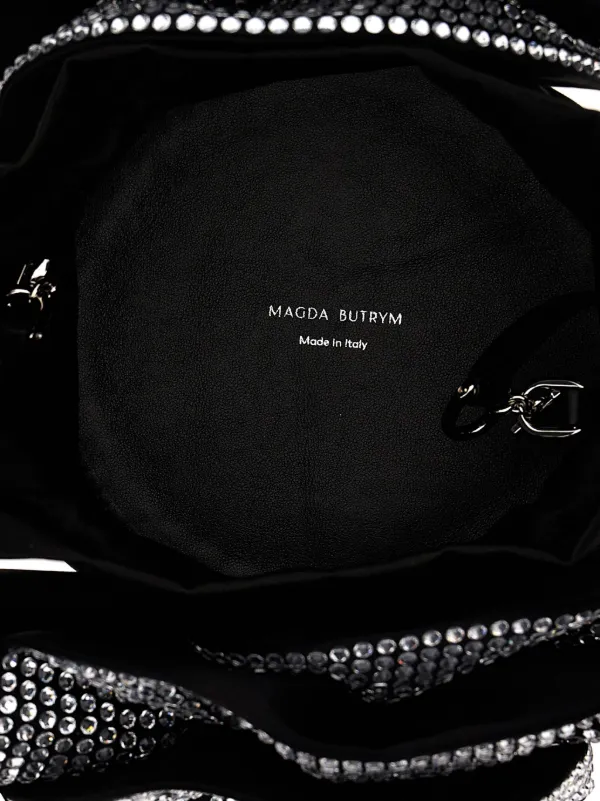 Magda Butrym Magda Crossbody Bag | Silver | FARFETCH LB