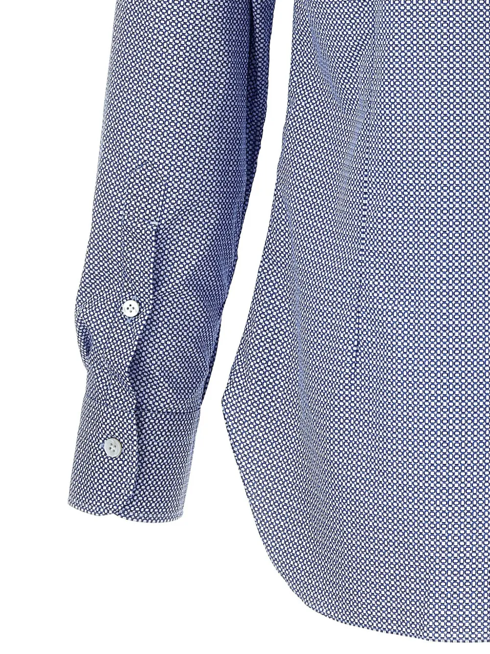 Barba Culto overhemd Blauw