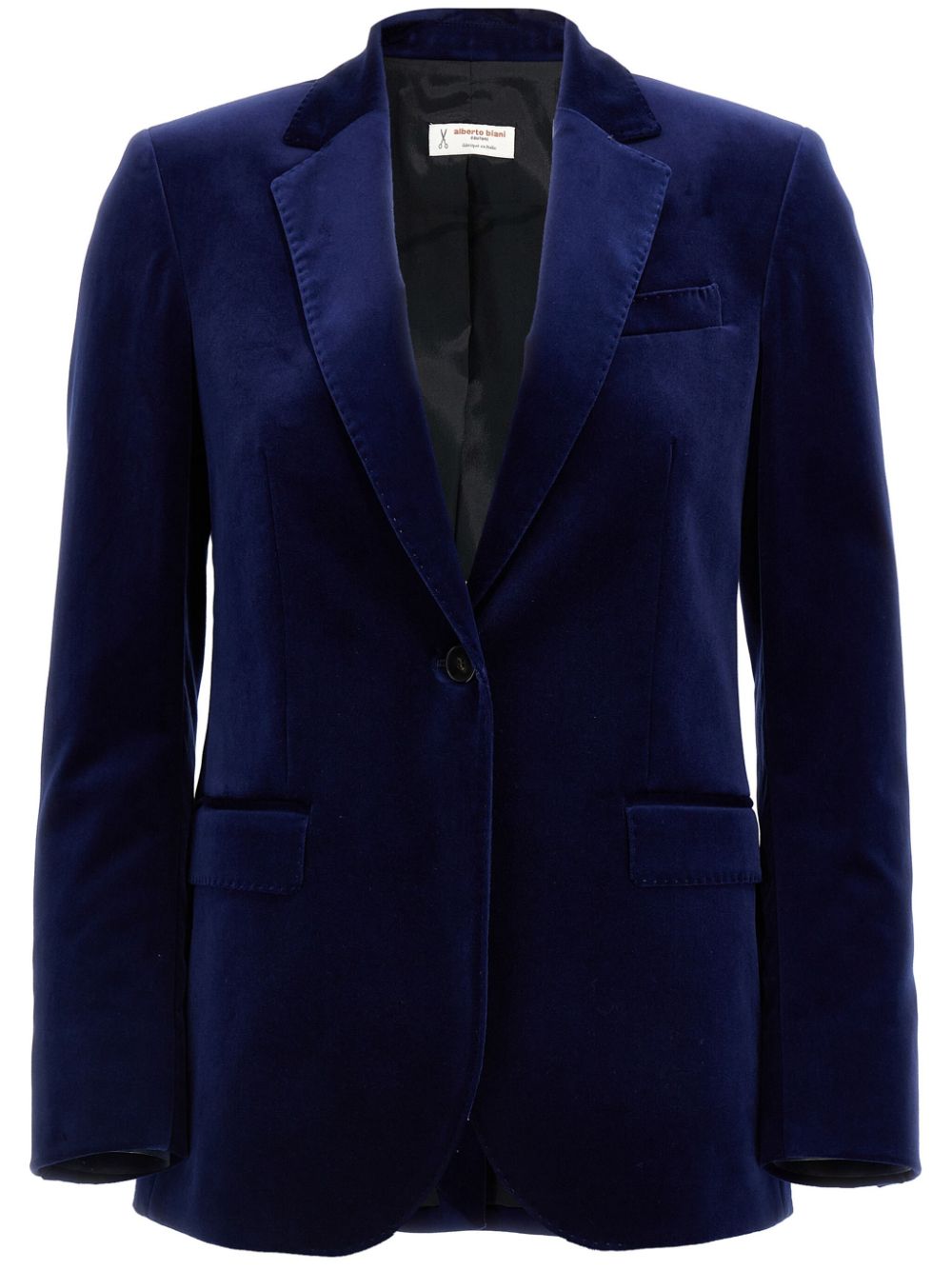 Alberto Biani velvet blazer - Blu