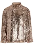 Gucci sequinned shirt - Pink
