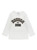 Douuod Kids logo-print T-shirt - White