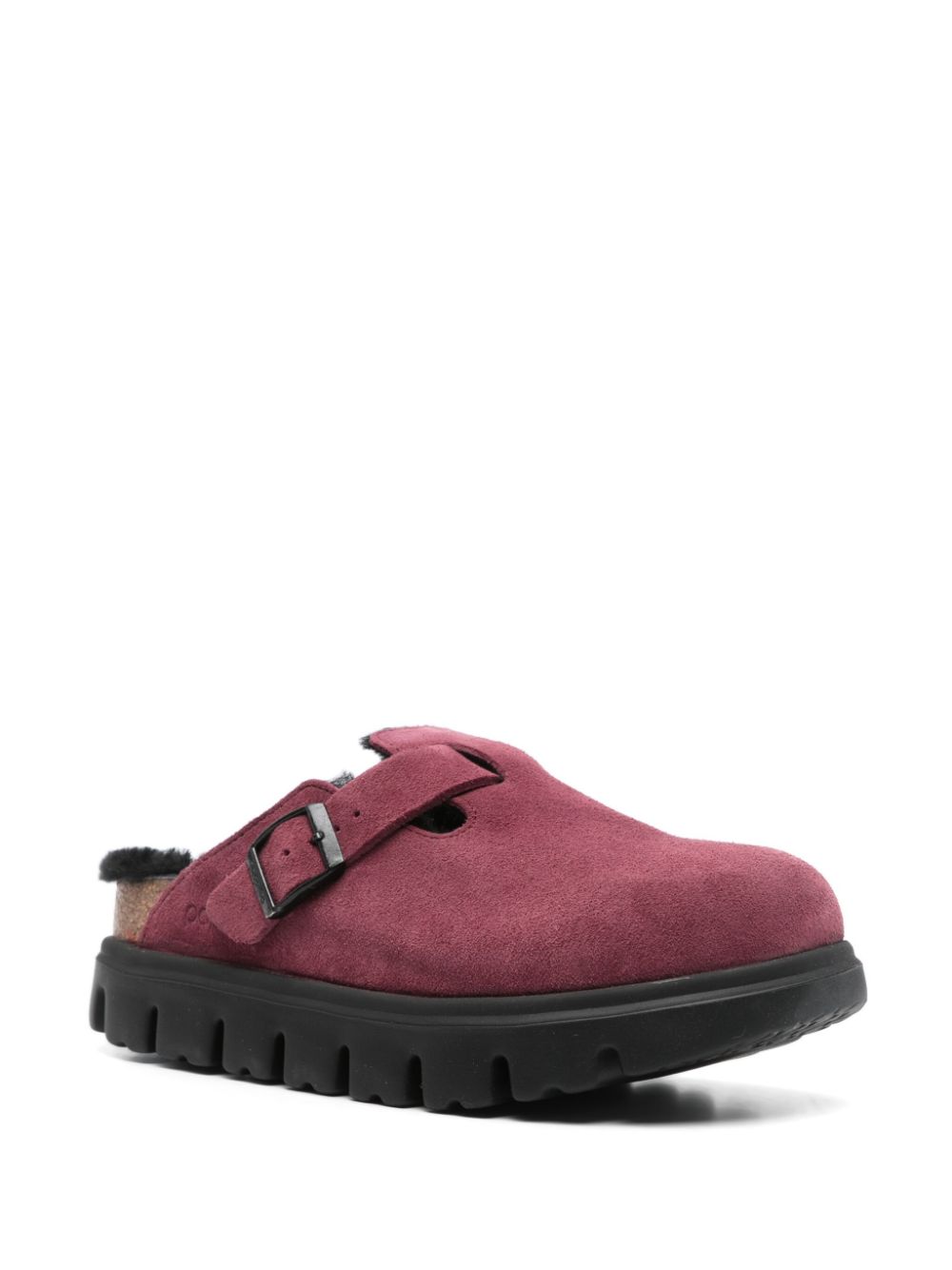 Birkenstock Boston PAP muiltjes - Paars