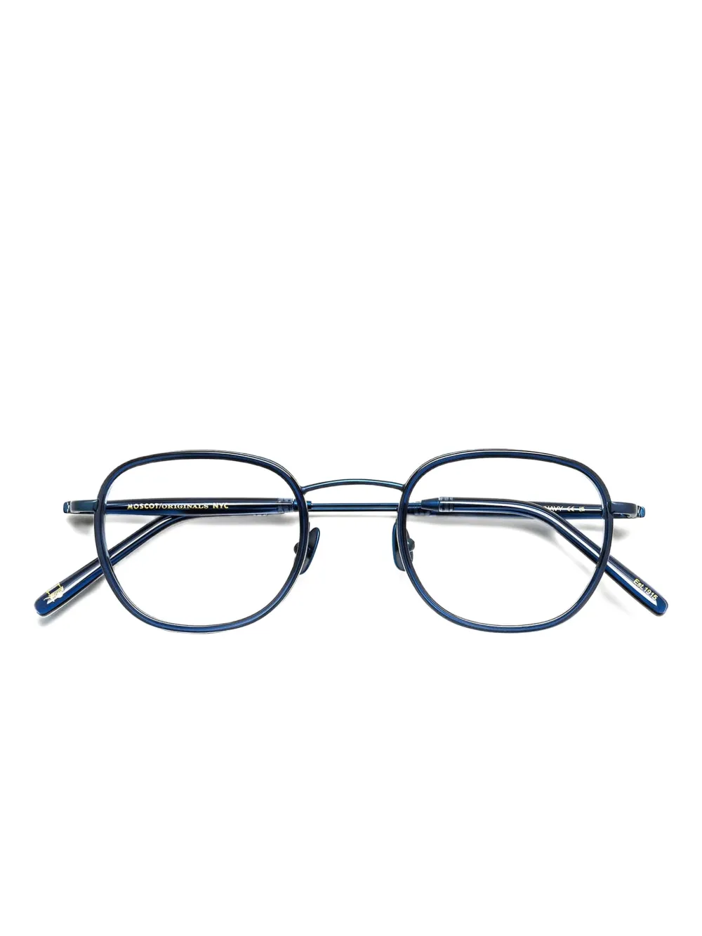 Moscot MOSHA NAVY/NAVY - ブルー Moscot MOSHA NAVY/NAVY - ブルー