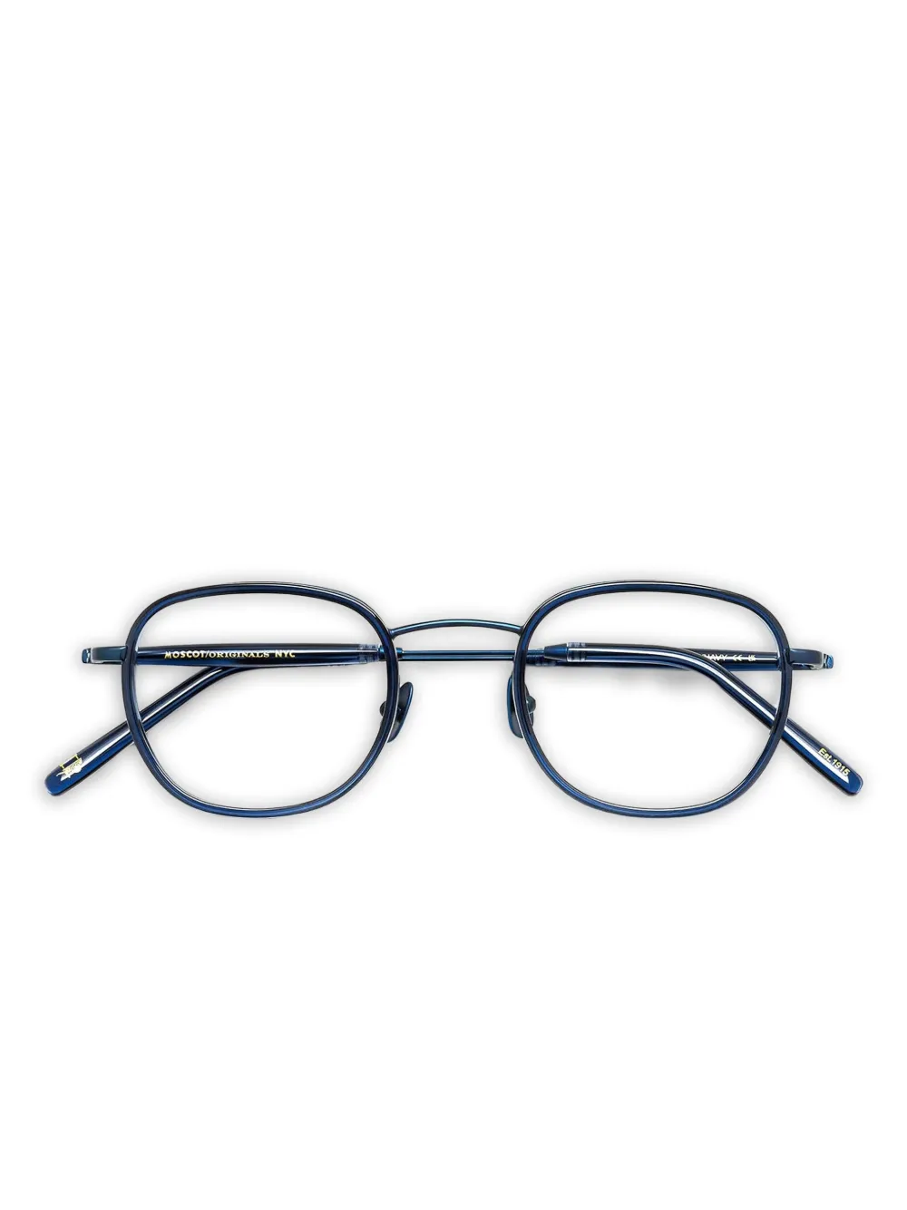 Moscot MOSHA NAVY/NAVY - Blu