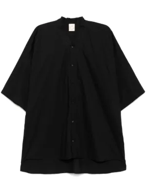 Jan Jan Van Essche short-sleeved Shirt | Black | FARFETCH JO