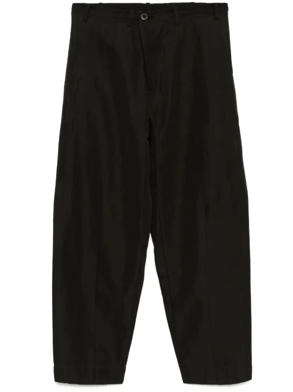 パンツ JAN JAN VAN ESSCHE 18SS trousers#43 Jan Jan Van Essche tapered-leg Trousers | Grey | FARFETCH ZA