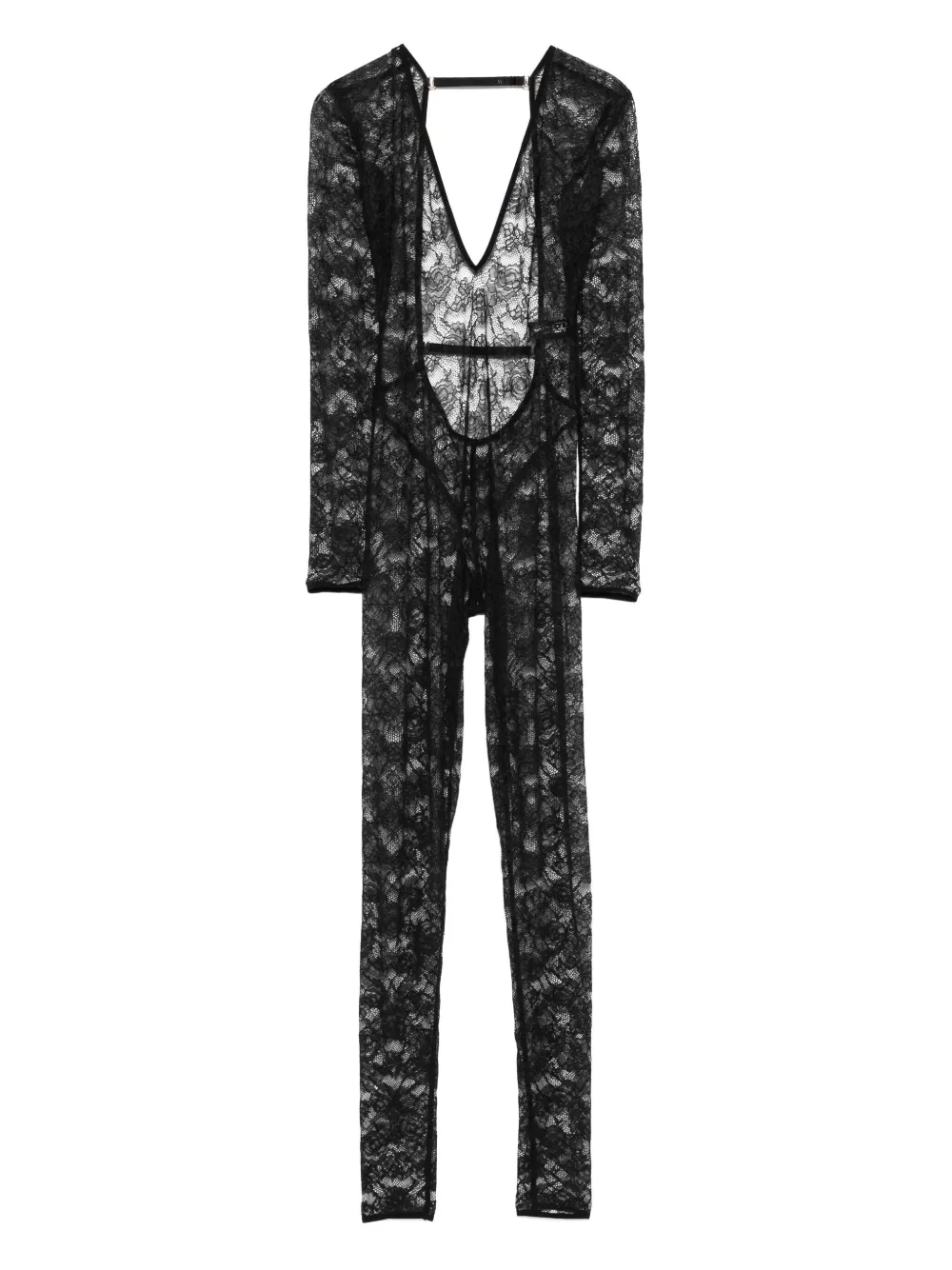 Maison Close Flashback jumpsuit Zwart