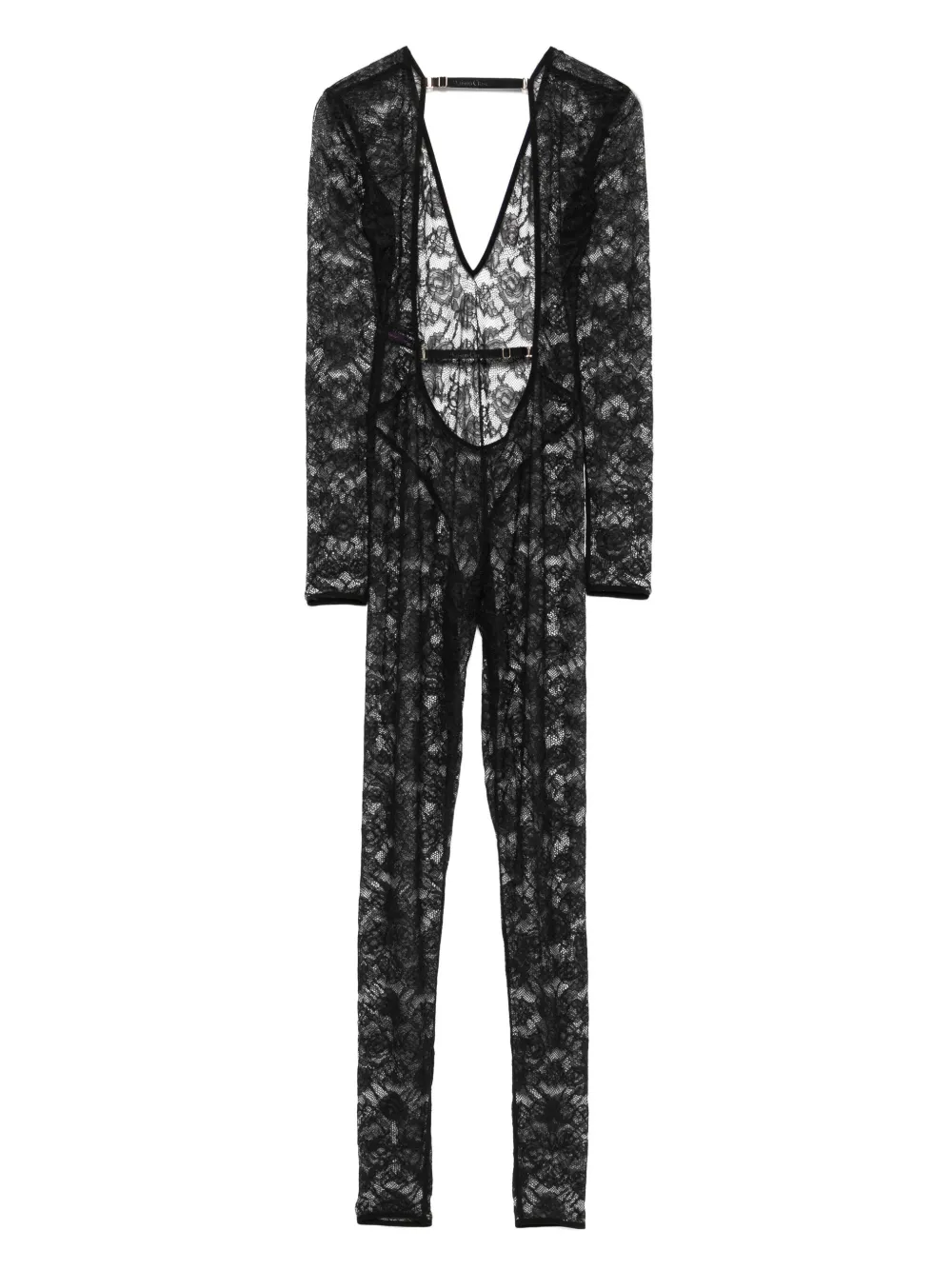 maisonclose Maison Close Flashback jumpsuit - Zwart