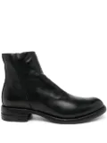 A Diciannoveventitre zip fastening boots - Black