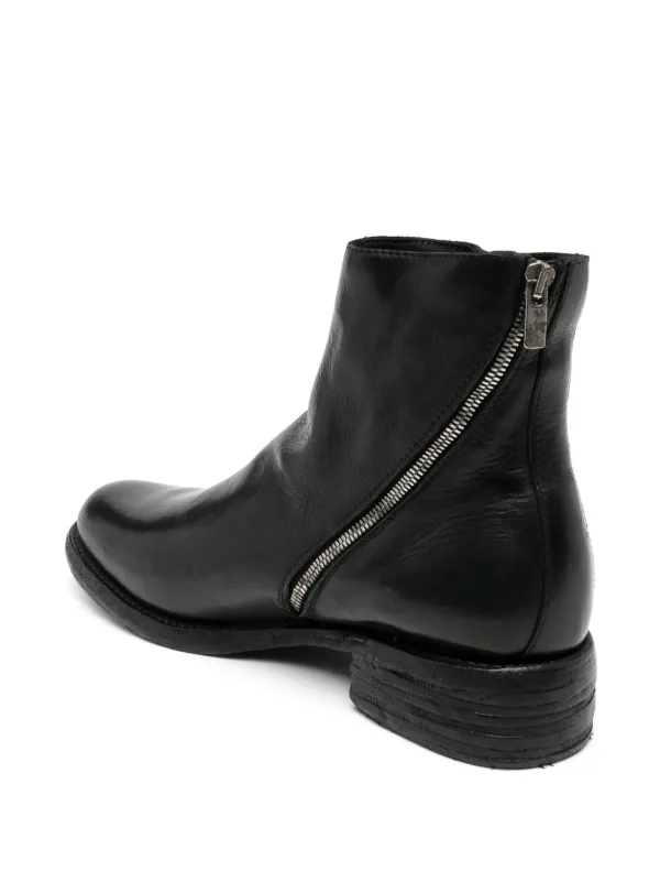A Diciannoveventitre Zip Fastening Boots | Black | FARFETCH