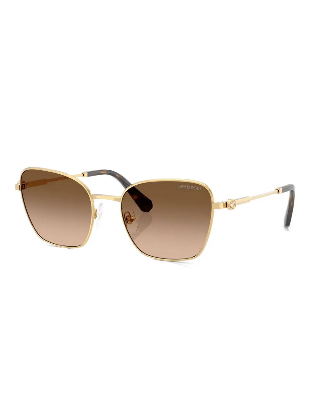 Swarovski Eyewear SK7029 zonnebril met vierkant montuur - Goud