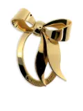 Christian Dior Pre-Owned 1980s large Floppy Bow brooch - Gold