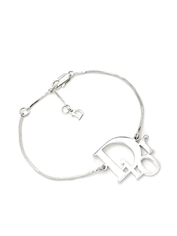 Christian Dior Pre-Owned 2000s Trotter Bracelet | Silver | FARFETCH